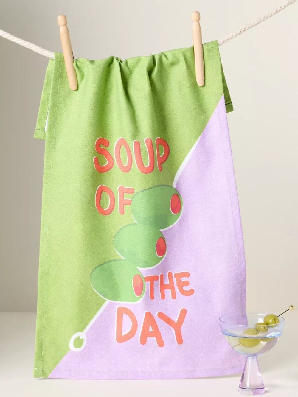 Soup of the Day Bar Towel - Anthropologie